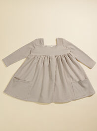 Tate Striped Dress by Vignette Detail 2 - TULLABEE