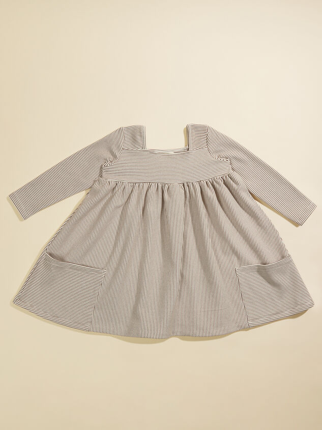 Tate Striped Dress by Vignette Detail 2 - TULLABEE
