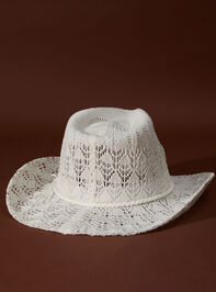 Sally Braided Cowboy Hat Detail 3 - TULLABEE