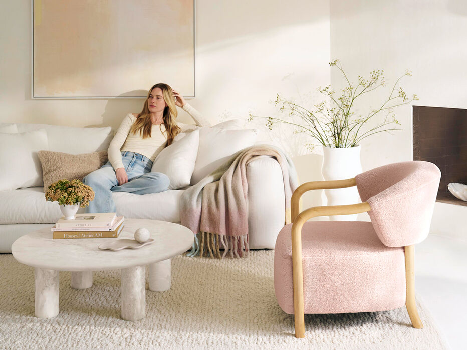 Anya Marble Coffee Table - TULLABEE - 