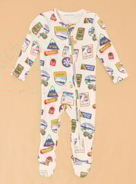 Hit the Slopes Waffle Knit Footie - TULLABEE