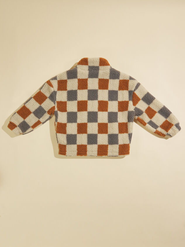 Juno Checkered Jacket by Rylee + Cru Detail 2 - TULLABEE