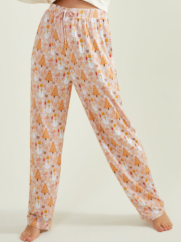 Boho + Bright Mama Pajama Pants Detail 2 - TULLABEE