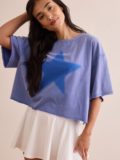 You're A Star Cropped Tee - TULLABEE