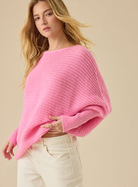 Arlet Ribbed Dolman Sweater - TULLABEE