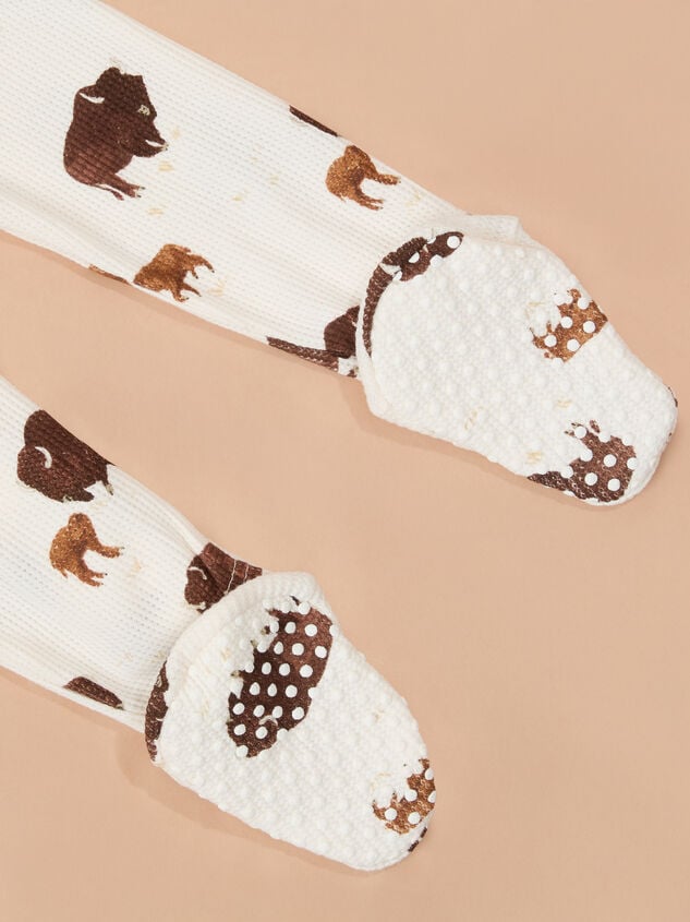 Bodie Bison Footie Detail 4 - TULLABEE