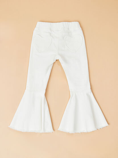 Heart Pocket Flare Jean - TULLABEE