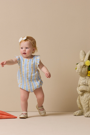 Winnie Mae Stripe Sunsuit - Altar'd State - 