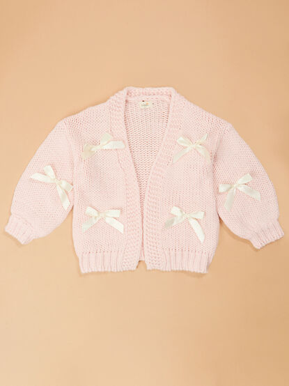 Pippa Bow Cardigan - TULLABEE