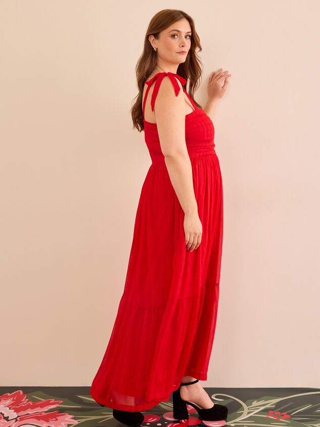 Willow Maxi Dress Detail 5 - TULLABEE
