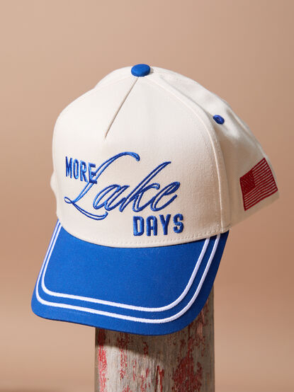 More Lake Days Trucker Hat - TULLABEE
