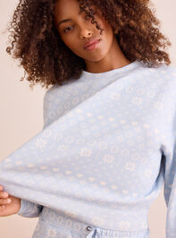 Fairisle Supersoft Crewneck Detail 2 - TULLABEE
