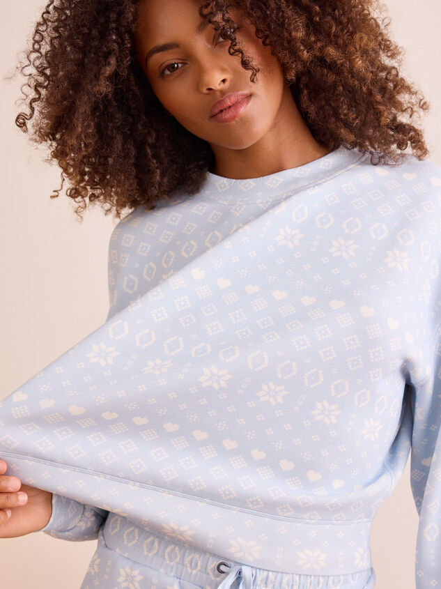 Fairisle Supersoft Crewneck Detail 2 - TULLABEE