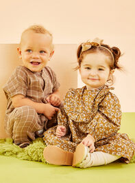 Edith Sunflower Dress Set - TULLABEE