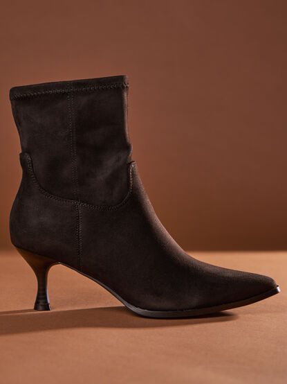 Emmy Suede Booties - TULLABEE
