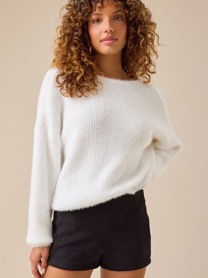 Kora Suede Mini Shorts - TULLABEE