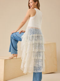 Lizzie Lace Ruffle Kimono Detail 5 - TULLABEE