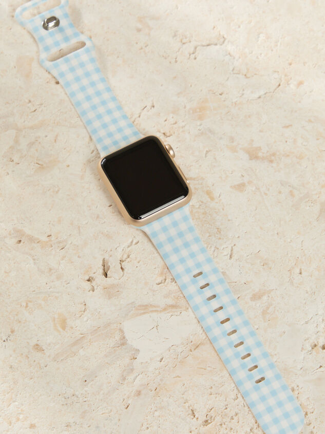 Gingham Smart Watch Band - TULLABEE