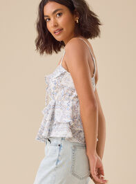 Miller Bandana Babydoll Tank Detail 3 - TULLABEE