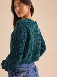 Britton Cable Sweater Detail 4 - TULLABEE