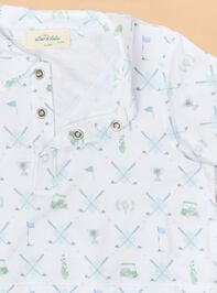 Ellis Polo Romper Detail 2 - TULLABEE