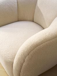 Spruce Upholstered Swivel Chair Detail 8 - TULLABEE