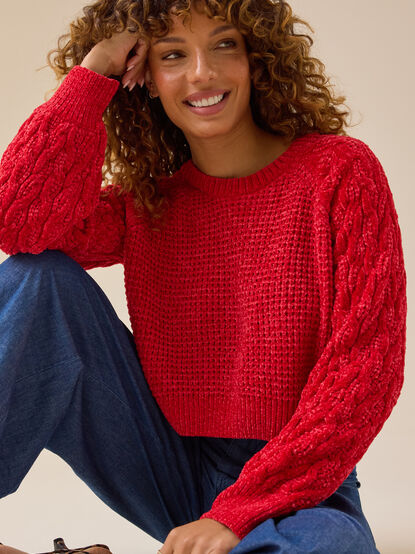 Britton Cable Sweater - TULLABEE