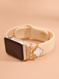Clover Charm Smart Watch Band Detail 2 - TULLABEE