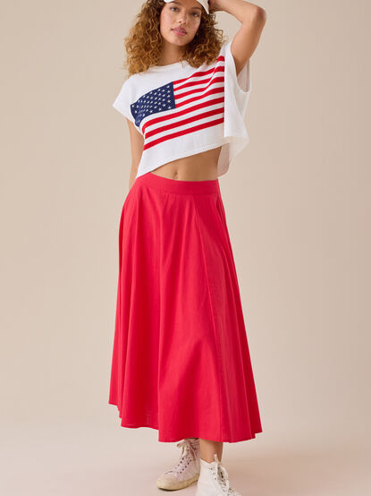 Americana Sweater Vest - TULLABEE