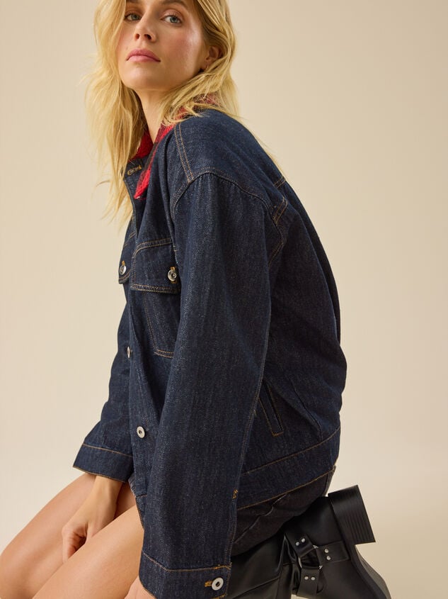 Noella Denim Jacket Detail 5 - TULLABEE