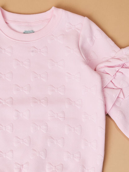 Mae Quilted Bow Top and Pant Set by Mud Pie - TULLABEE