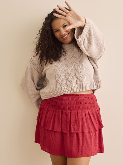Nixi Clip Dot Skirt - TULLABEE