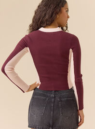 09 Zip Up Cardigan Sweater Detail 4 - TULLABEE