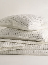 Sorrel Cotton Single Sham - TULLABEE