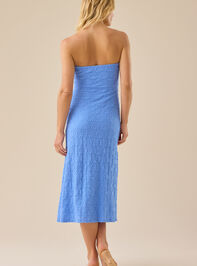 Claire Strapless Midi Dress Detail 5 - TULLABEE