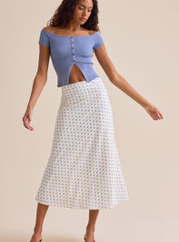 Ellie Polka Dot Maxi Skirt - TULLABEE