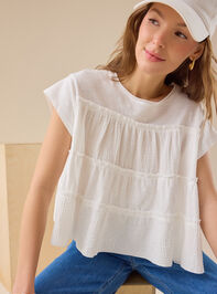 Rebecca Tiered Babydoll Top - TULLABEE