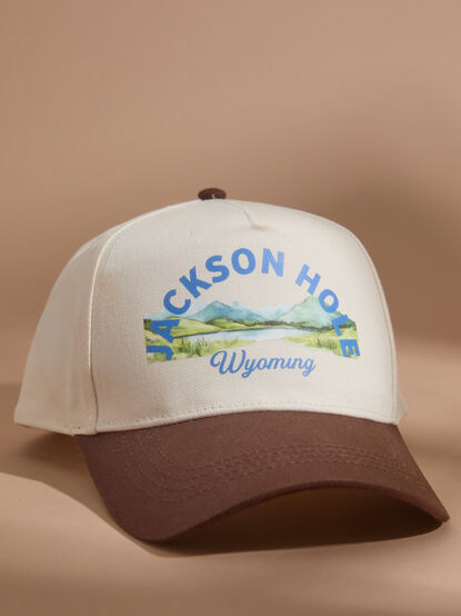 Jackson Hole Wyoming Trucker Hat - TULLABEE