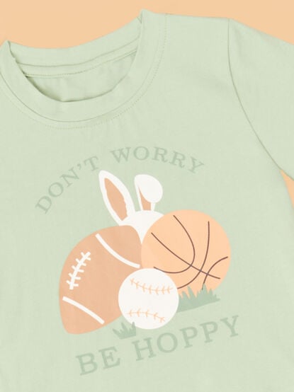 Don't Worry be Hoppy Graphic Tee - TULLABEE