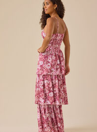 Kellsini Floral Maxi Dress Detail 4 - TULLABEE