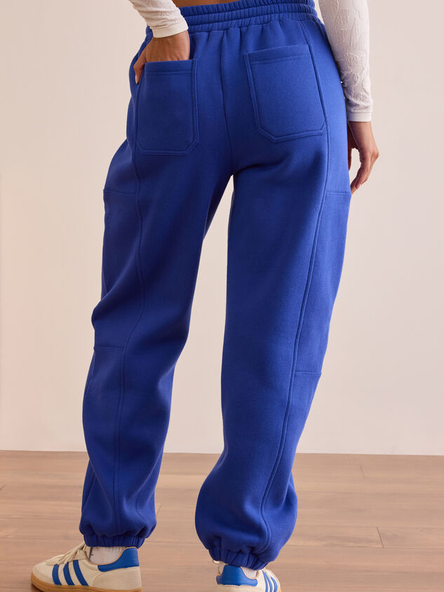 Blissful Barrel Sweatpants Detail 5 - TULLABEE