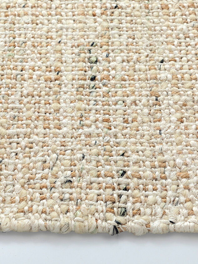 Birch Handwoven Rug Detail 4 - TULLABEE