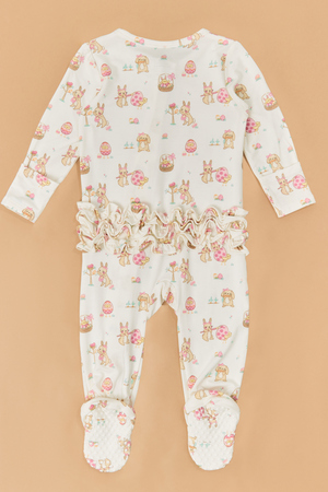 Easter Hunt Ruffle Footie - Altar'd State - 