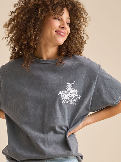 Jackson Hole Rodeo Oversize Tee - TULLABEE