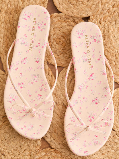 Michelle Bow Sandals - TULLABEE