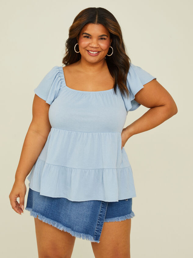 Polly Tiered Babydoll Top - TULLABEE