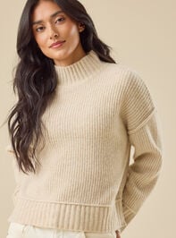 Josie Mock Neck Sweater - TULLABEE