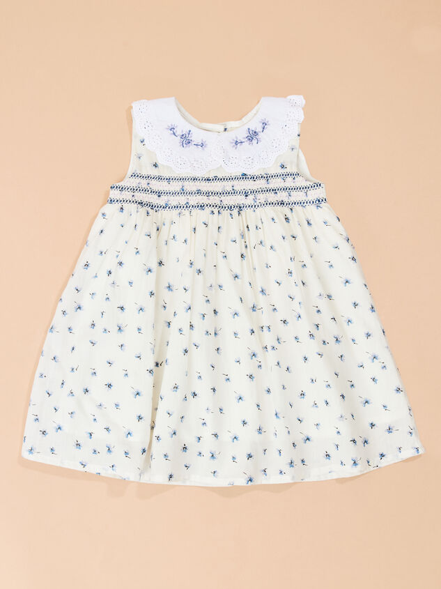 Eve Ditsy Floral Collar Dress - TULLABEE