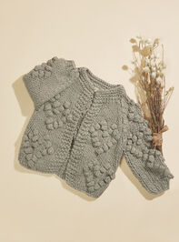 Larraine Bubble Heart Cardigan - TULLABEE