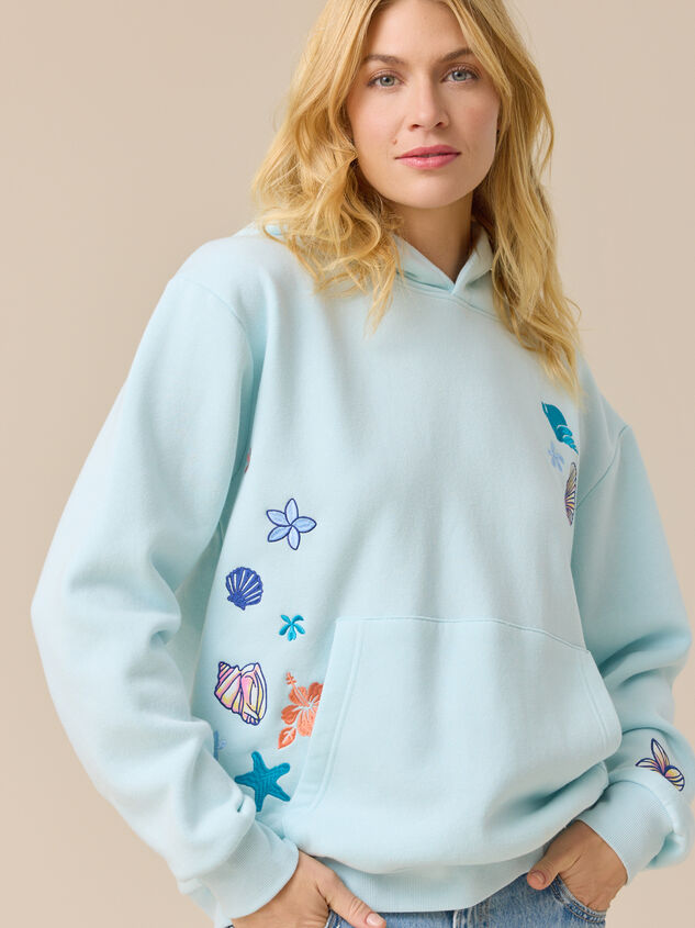 Sunny Days Ahead Hoodie Detail 4 - TULLABEE